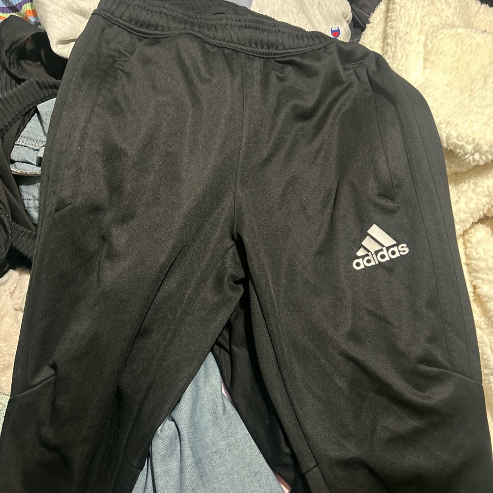Adidas Black Sweatpants Performance Joggers